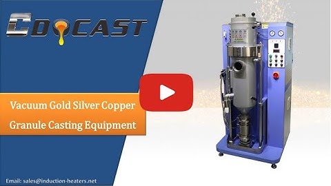 CDOCAST precious metal casting machine for gold bar silver rod copper granule and platinum jewelry
