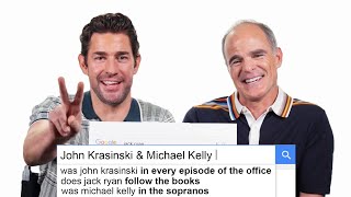 John Krasinski \& Michael Kelly Answer the Web's Most Searched Questions | WIRED