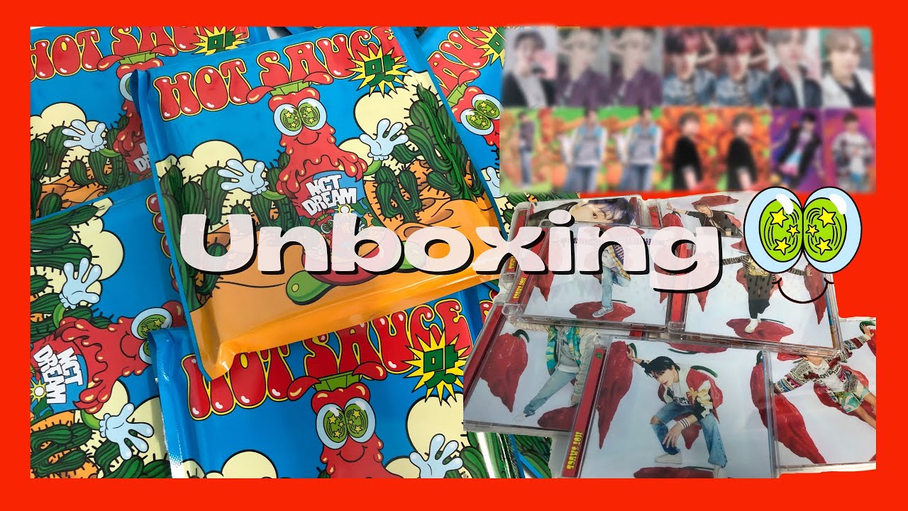 Unboxing📦[EP.24]NCT DREAMHOT SAUCE ALBUM jewel ver.🌶🥫(แกะพัสดุติ่ง
