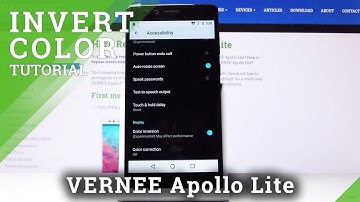 How to Invert Colors in Vernee Apollo Lite – Color Inversion