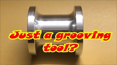 CNC lathe part profiled at 2400rpm Kennametal tool 1.6 wide insert