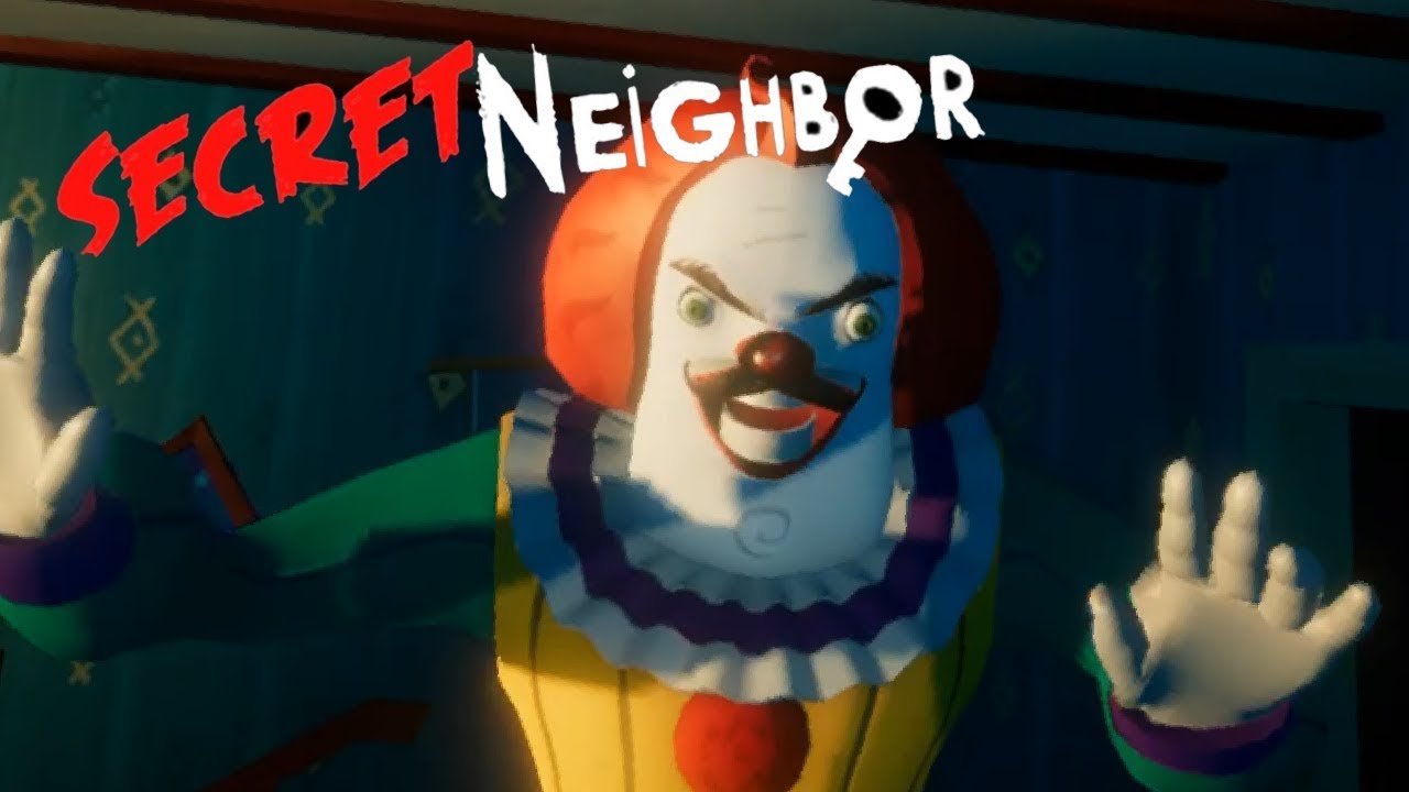 Скачай клоуна соседа. Привет сосед клоун. Секрет соседа сосед клоун. Секрет нейбор клоун привет сосед. Сосед клоун сосед игра.