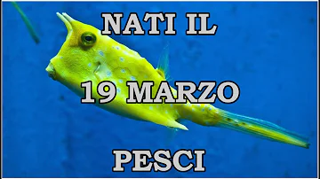 Chi è nato il 19 marzo di che segno è?