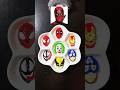 Guess the mixed colors of Marvel #colormixing #satisfying #asmr #marvel