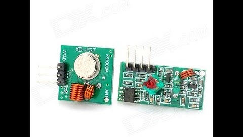 Ringing wireless doorbells with Arduino