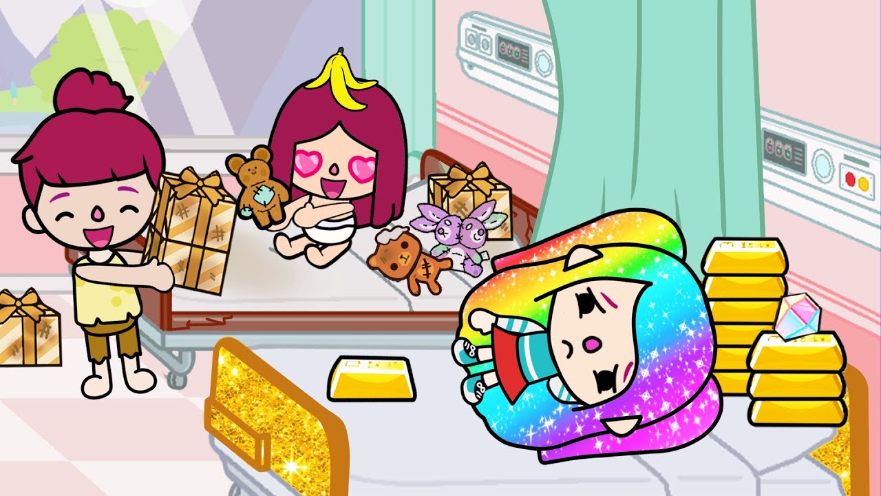 Бедная Счастливая vs Богатая Несчастная 💖💔| Toca Life World | ТОКА БОКА