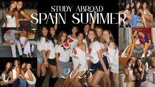 STUDY ABROAD VLOG *spain summer 2025*
