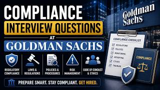 Compliance Interview Questions at Goldman Sachs