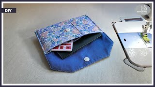 Make A Double-Sided Pouch With A Simple Pattern