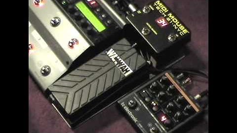 Tech 21 MIDI Mouse Pedal Demo Review - Vince Genella