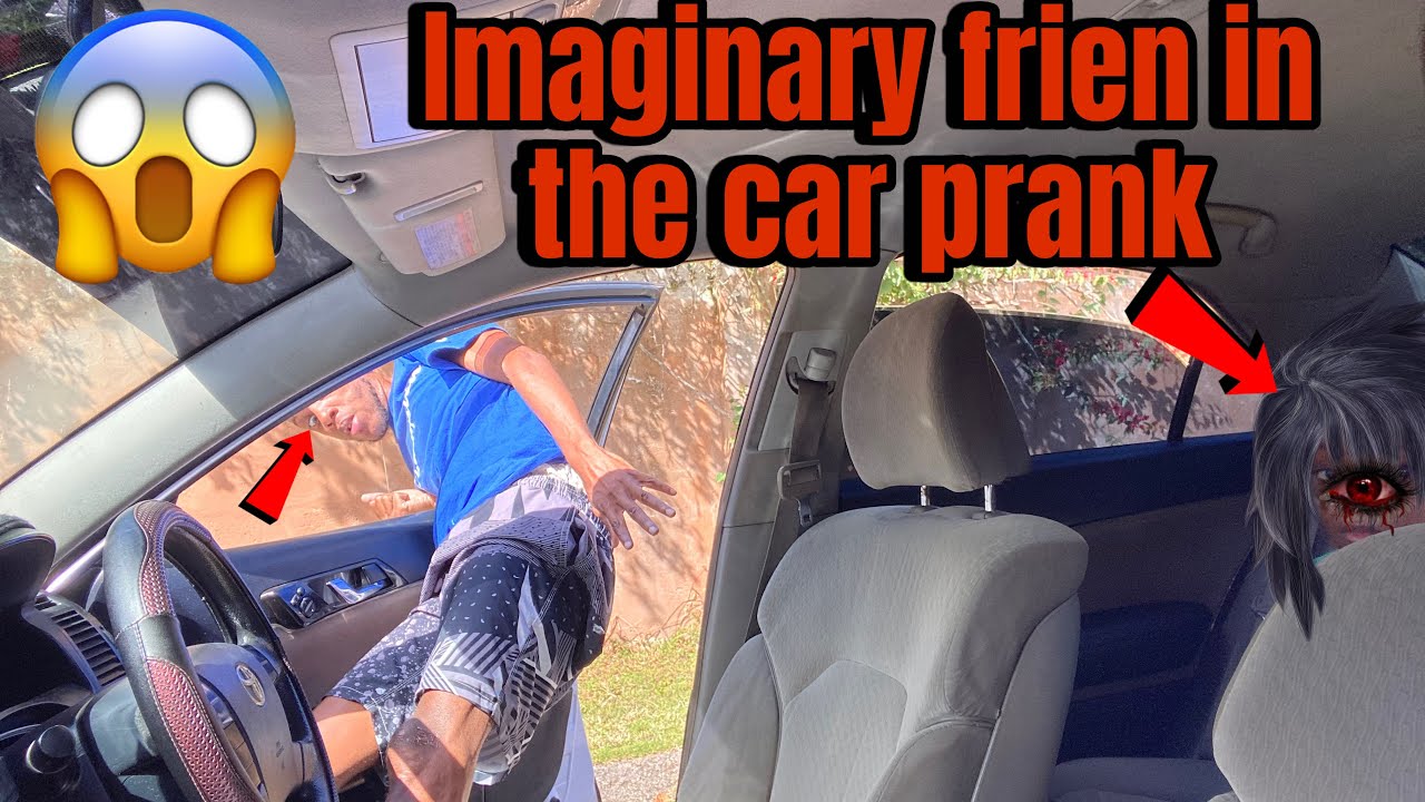 A GHOST IN THE CAR PRANK ON MY BOYFRIEND 