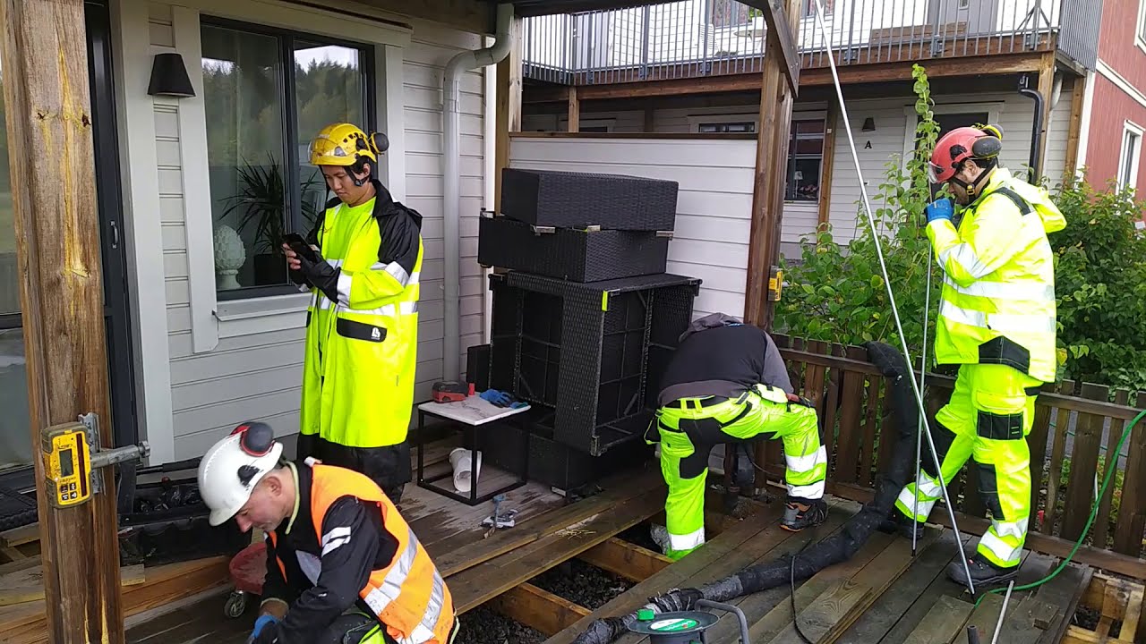 Markförstärkning och sättningsåtgärd för radhusområde norr om Stockholm | Geobear