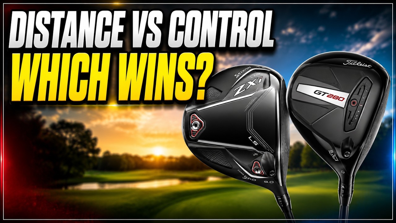 Srixon ZXi LS Driver vs Titleist GT280 Mini Driver Review - YouTube