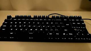 Unboxing klawiatury Natec Genesis Thor 300 TKL US White