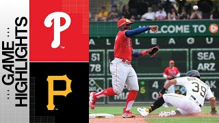 Phillies vs. Pirates Game Highlights (7\/30\/23) | MLB Highlights