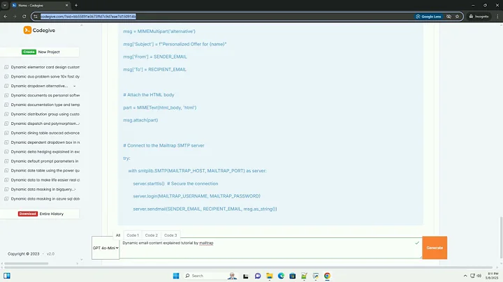 Dynamic email content explained tutorial by mailtrap