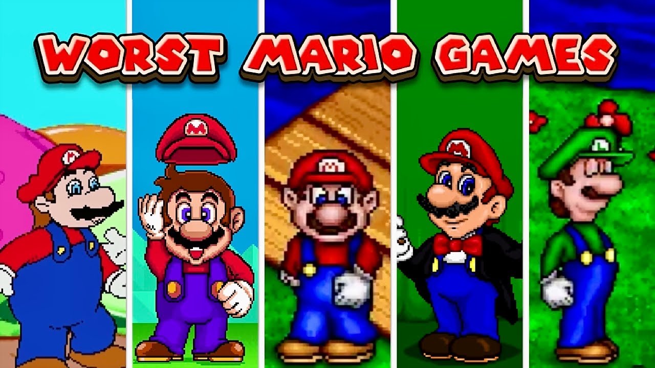 Top 10 Worst Super Mario Games💩😝