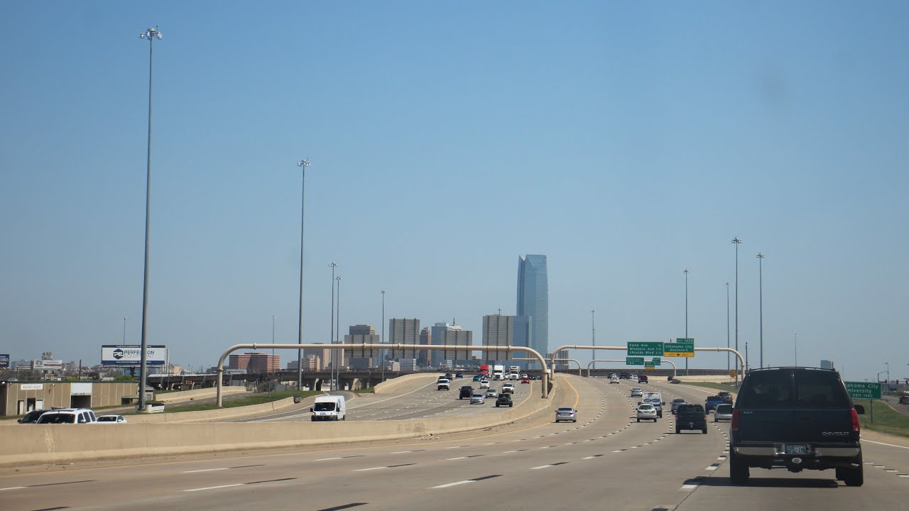 I-40 Oklahoma: Texas to Oklahoma City