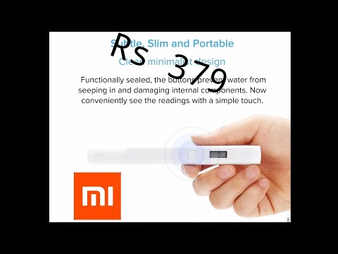 Unboxing : Mi Water TDS meter. मि वाटर टीडीएस मीटर. Rs 379. Bina delivery Charge.