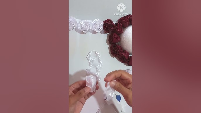 cómo ENVOLVER RAMO de flores TEJIDAS con PAPEL COREANO 