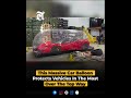 This Massive Car Balloon Protects Vehicles In The Most Over The Top Way