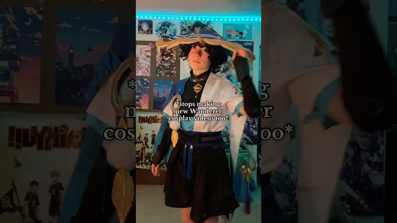 Love him tho; Switching your content is so difficult & risky but can be worth it #cosplay #wanderer