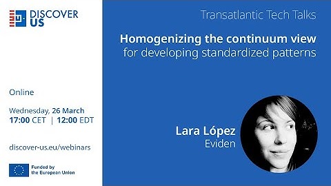 DISCOVER-US webinar: Lara López on standardizing the computing continuum and reusing EU research