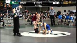 132 lbs Class 1B/2B Match from the 2012 WIAA Individual Wrestling Championships