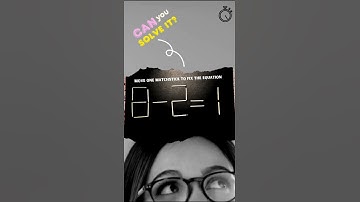 Move One Matchstick to Fix the Equation 🤔 | Can You Solve It? #puzzle #shorts @learnwithus13