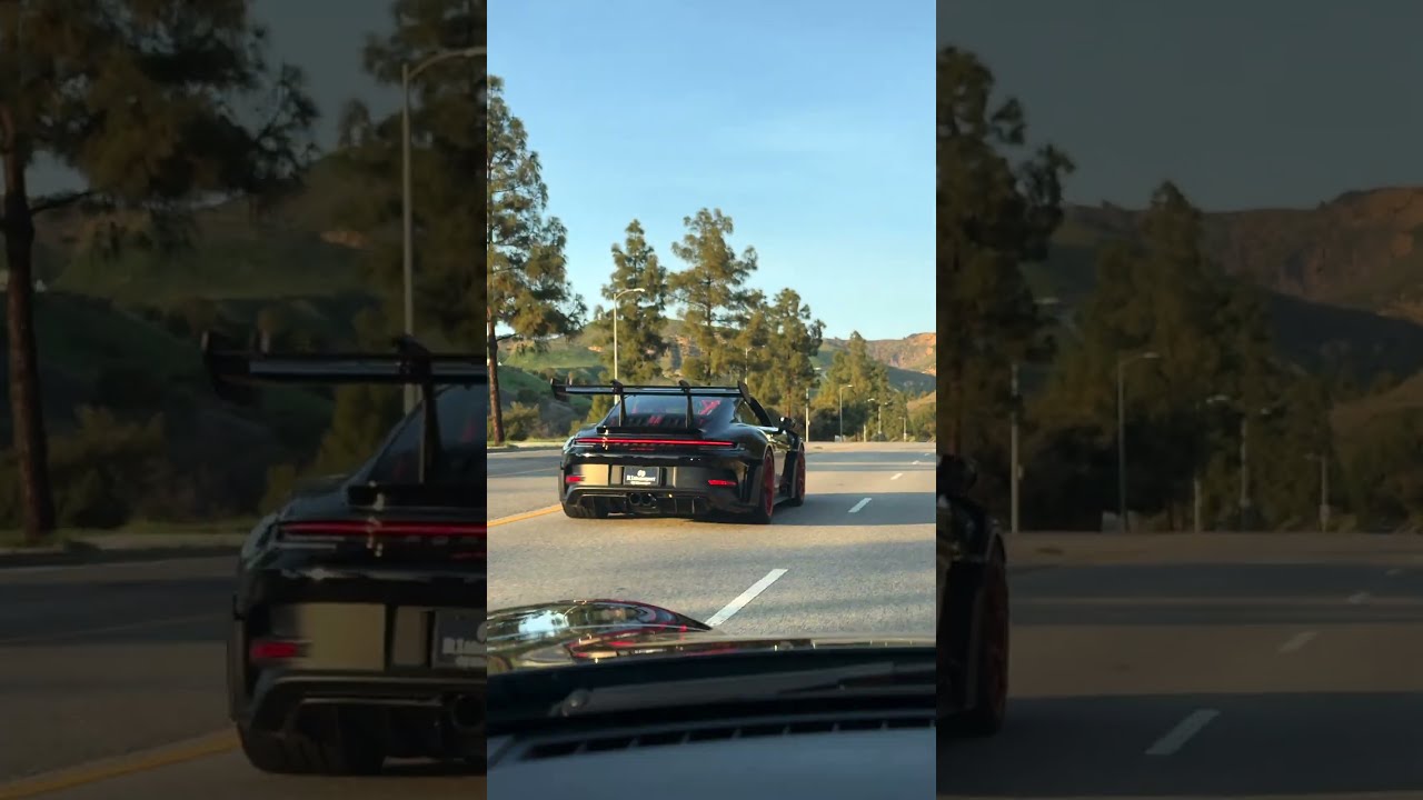 DRS In Action 992 GT3RS With R1 RSR Exhaust Gt3rs Porsche