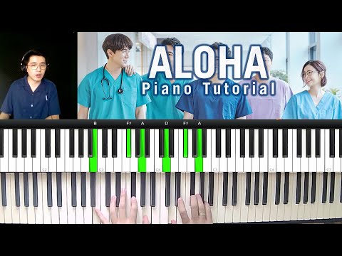 Not Angka Aloha - Cho Jung Seok Piano Tutorial