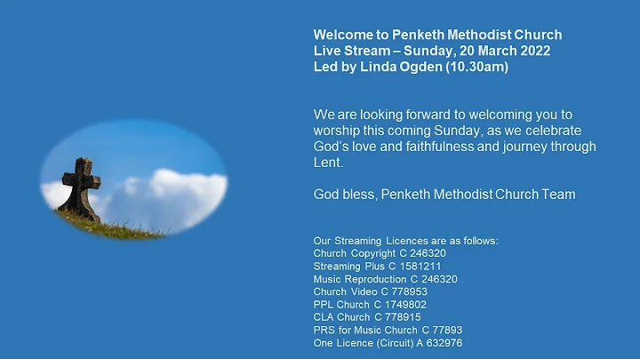 Penketh Methodist Church - Sunday, 20 March 2022 -...