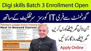 DigiSkills.pk Free Online Courses 2026 | Government Free IT Online Courses with Certificates screenshot 2