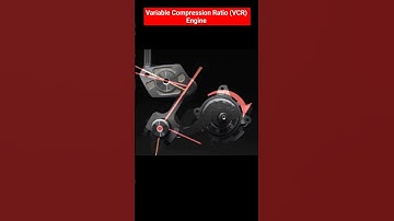 Working of Variable Compression Ratio(VCR) Engine #shorts #automobile