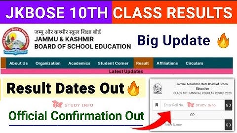 JKBOSE 10th class 2025 result  date confirm | jkbose class 10th result biggest update 😱