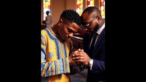 Davido meets wizkid for prayers and settlement #wizkid #duet #funny #davido #fun