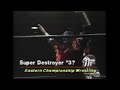 Sal Bellomo comes out as the third Super Destroyer (Eastern Championship Wrestling ECW)