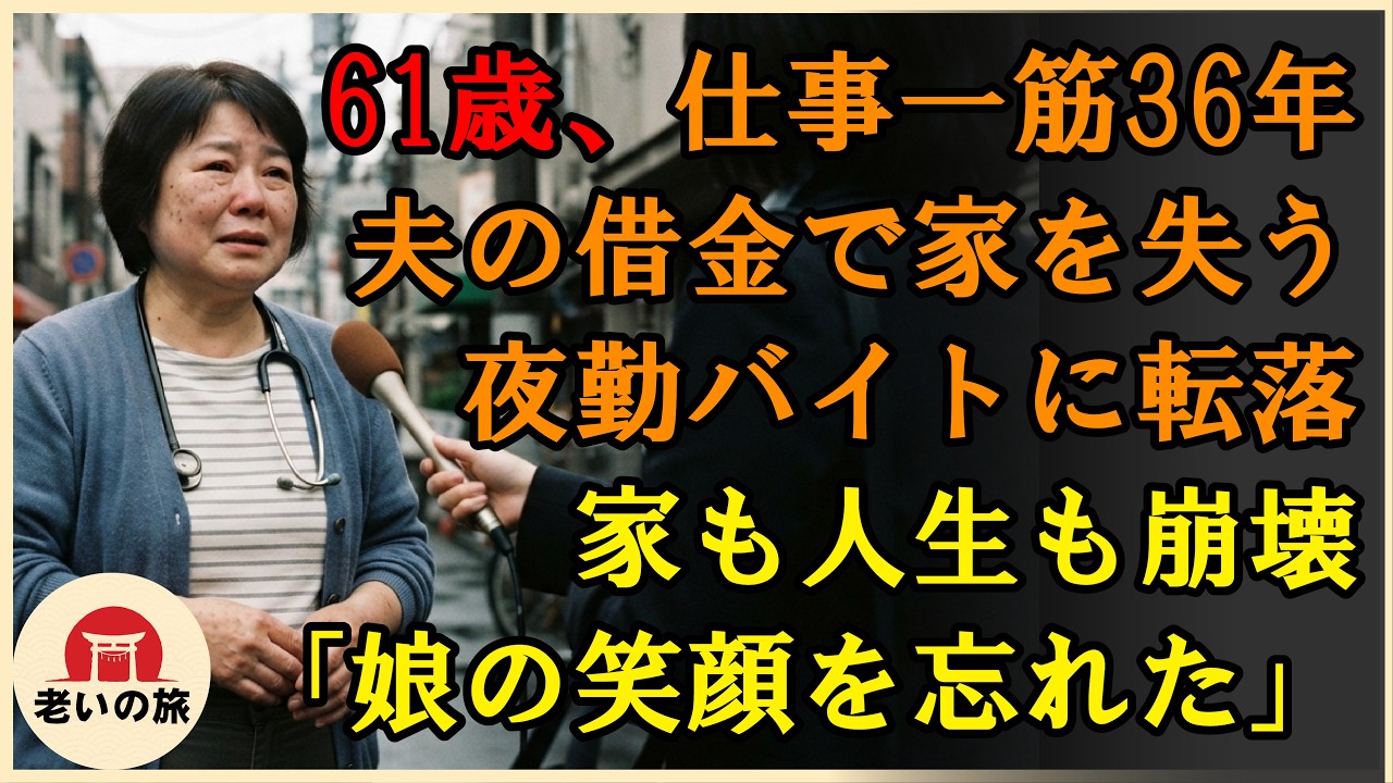 10年前の運動会。娘の鉢巻がほどけて、泣きながら私を探していたのに、私は電話で仕事の締め処理をしていた。夫がそう教えてくれた時、私は娘の笑顔をどうしても思い出せなかった。それなのに、20年前の取引先との喧嘩の言葉は一言一句覚えている。その夜、夫は私の退職金を遥かに超える借金の総額を打ち明けた。倉庫の夜勤で腰を曲げる日々の末、娘に「お母さんは一度も母親だったことがない」と言われた私は、ある朝、...