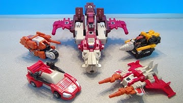 TRANSFORMERS G1 COMPUTRON TECHNOBOTS COMBINER TOY REVIEW