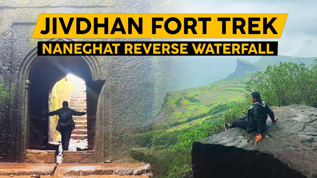 Jivdhan Fort | Reverse Waterfall Trek | Maharashtra Monsoon Series 2024