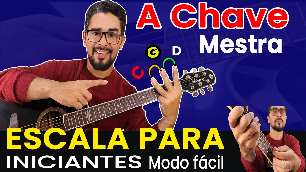 Do Zero a Músico | A Escala Que Todo Iniciante No Violão Deve Aprender Agora - Modo INICIANTES