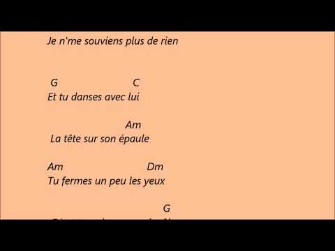 C Jrme  . Tu danses avec lui . Karaok d accords pour guitare