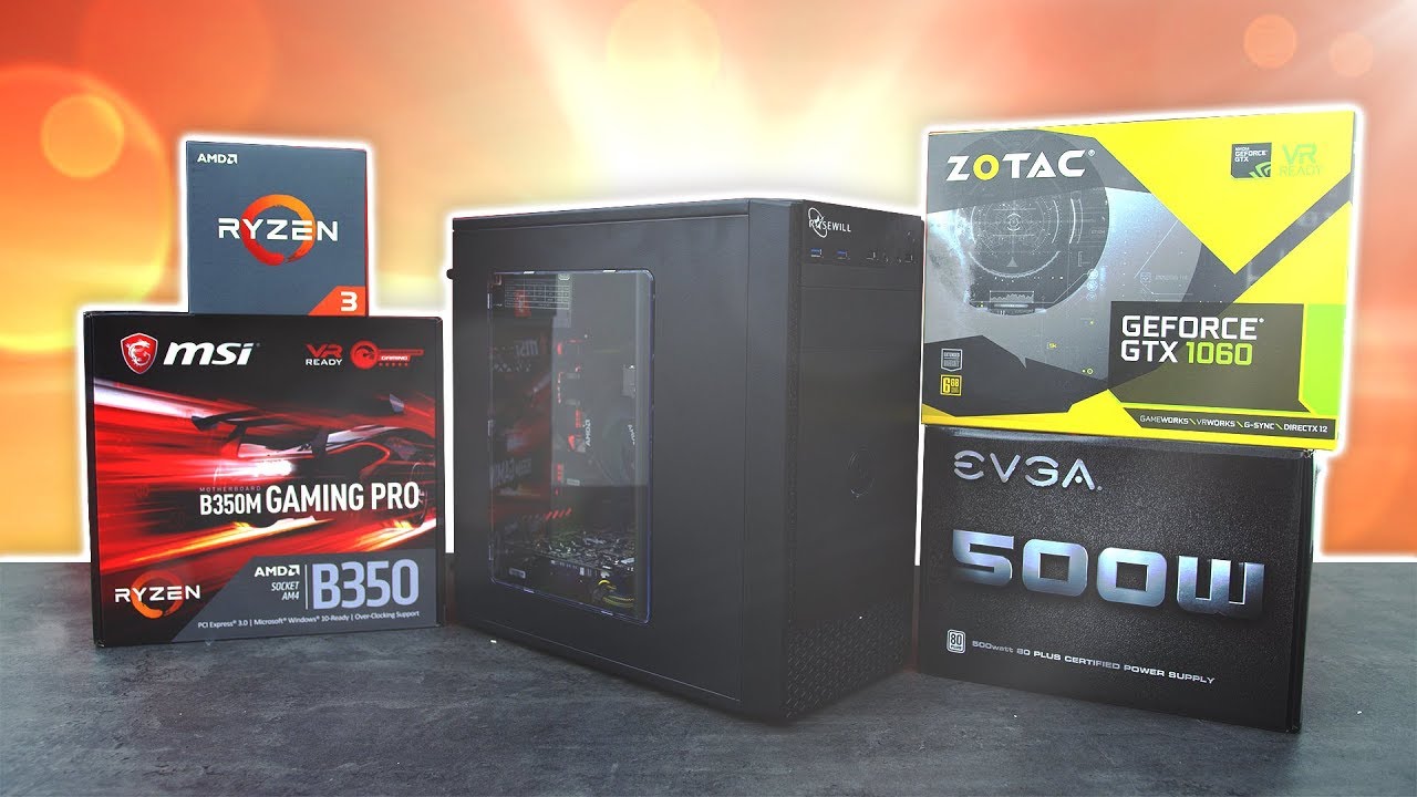 #RedViper Budget Gaming PC | Time Lapse Build - YouTube
