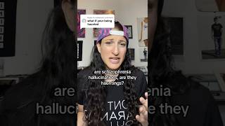 Are schizophrenia hallucinations hauntings? #shorts