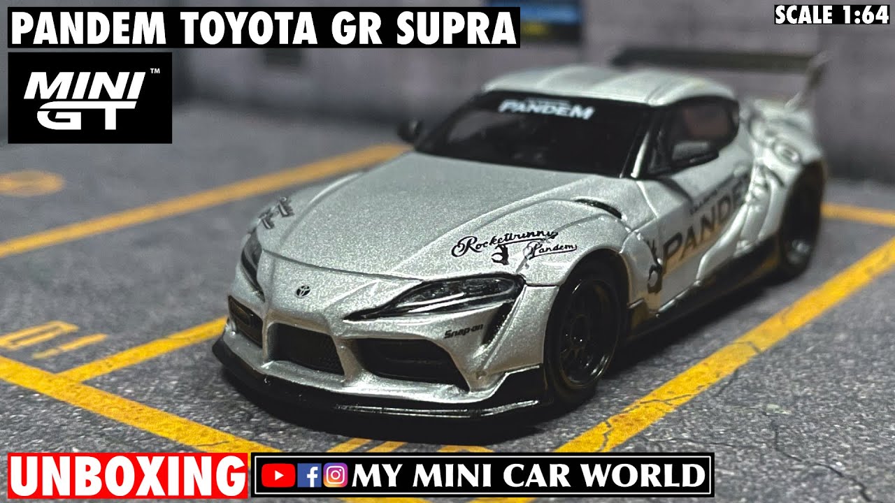 MY MINI CAR WORLD】UNBOXING MINI GT 1/64 PANDEM TOYOTA GR SUPRA