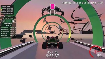 Nothing To Fear But Fearing Itself - 19 min | 70 CP Fullspeed Map | Trackmania | GPS | Discovery