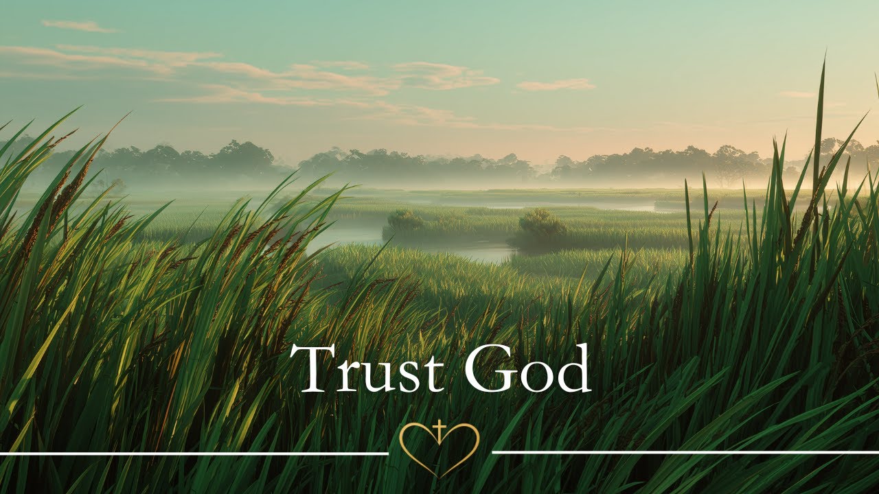 Trust God in Stillness | Quiet Christian Meditation in Southeast Asian Rice Fields