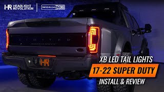 20172022 Ford Super Duty XB LED Tail Light Review & Install  Morimoto Lighting