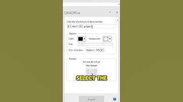 How to make QR codes in Excel (working)! #excel  #exceltutorial #shortsfeed #exceltricks