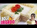 O BOLO SALGADO MAIS DELICIOSO DO MUNDO!!! SUPER CREMOSO E FÁCIL - DIKA DA NAKA PASSO A PASSO